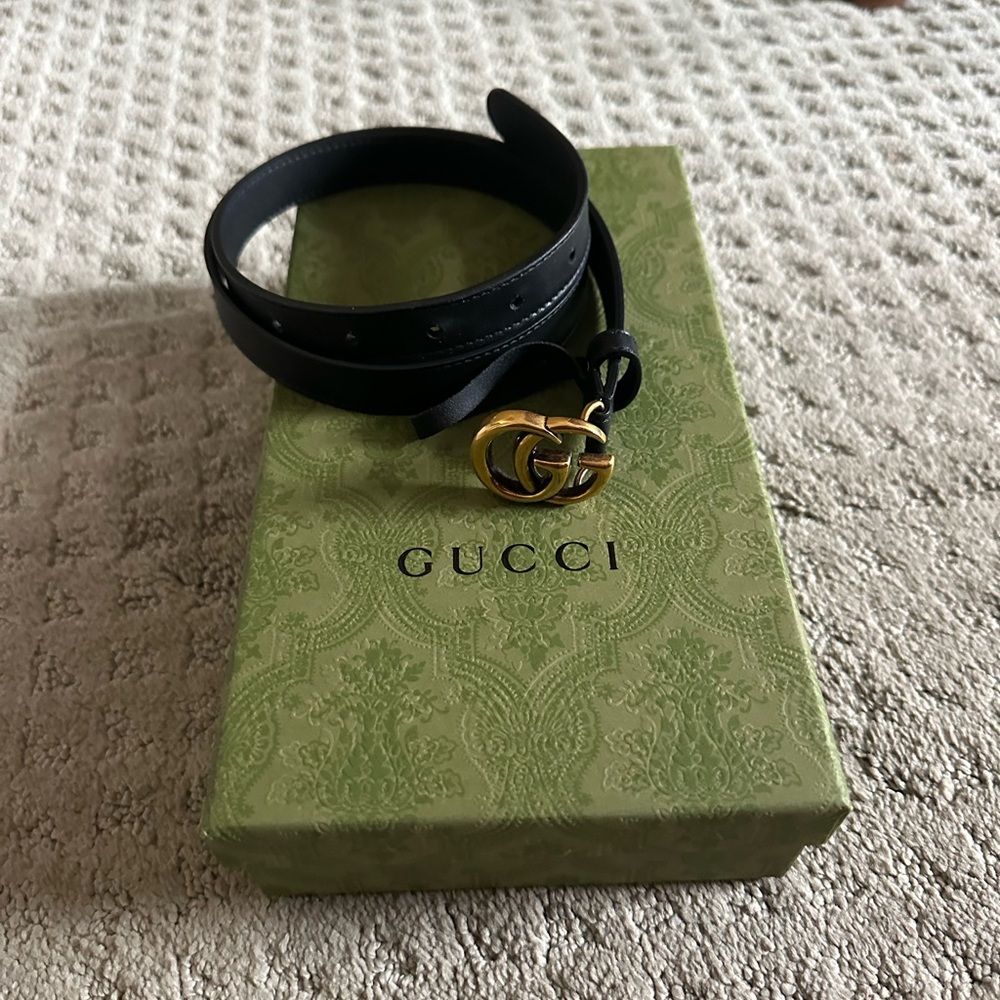Gucci GG MARMONT THIN BELT